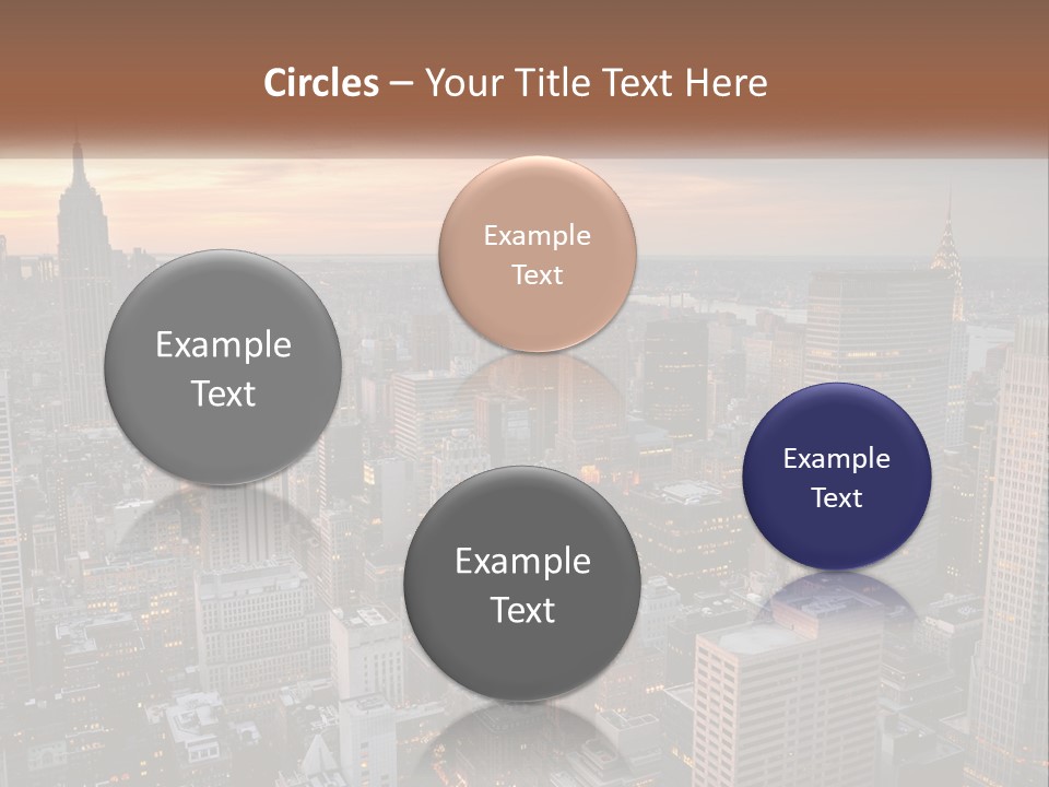 White Industry Electric PowerPoint Template