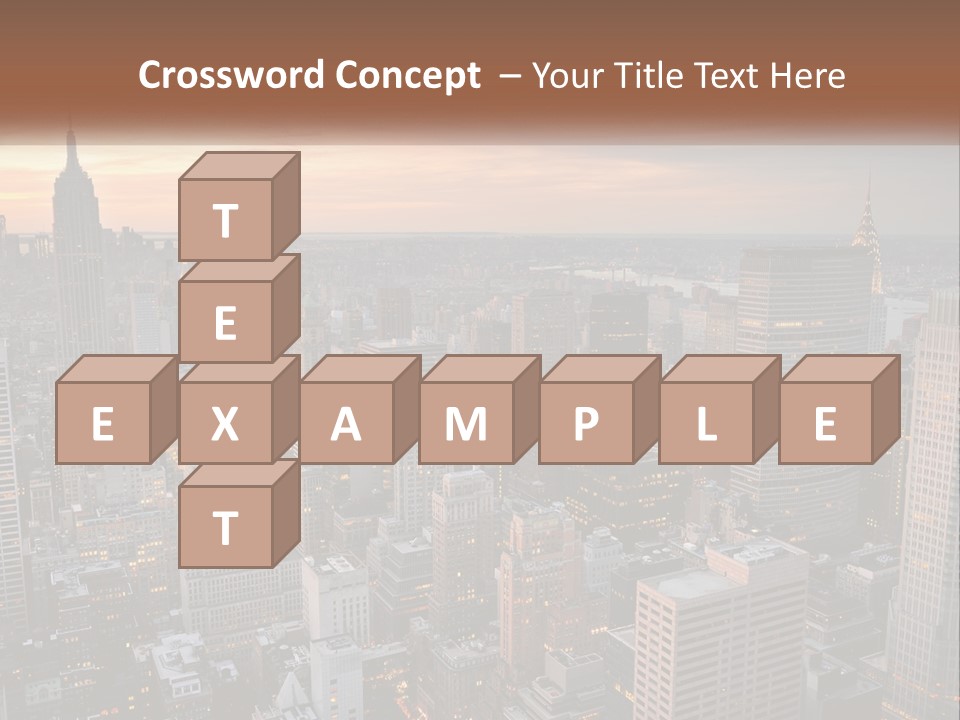 White Industry Electric PowerPoint Template