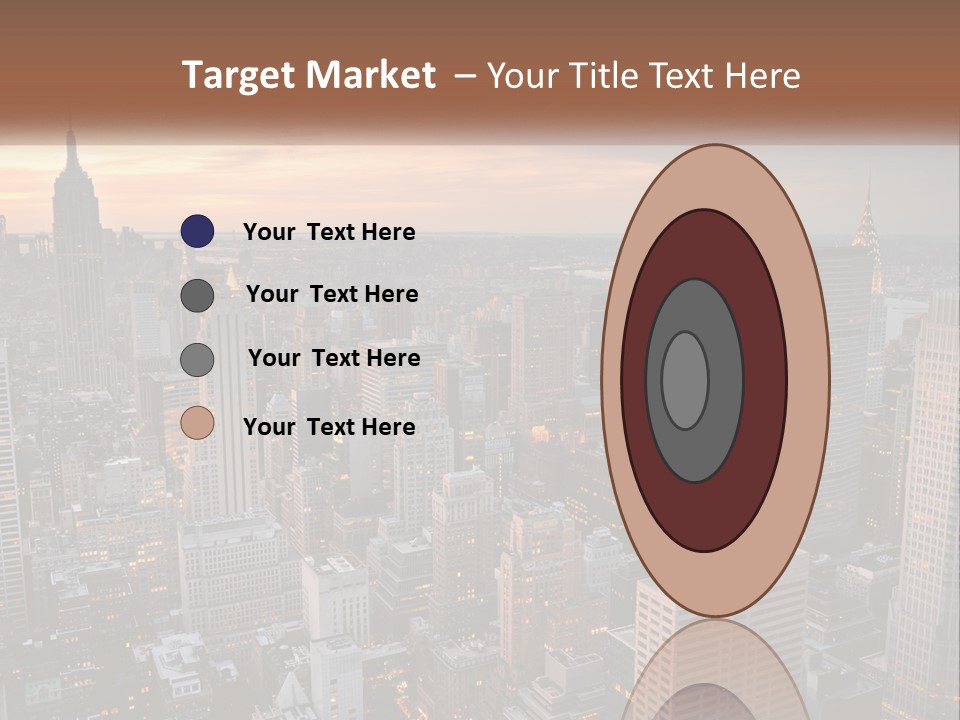 White Industry Electric PowerPoint Template