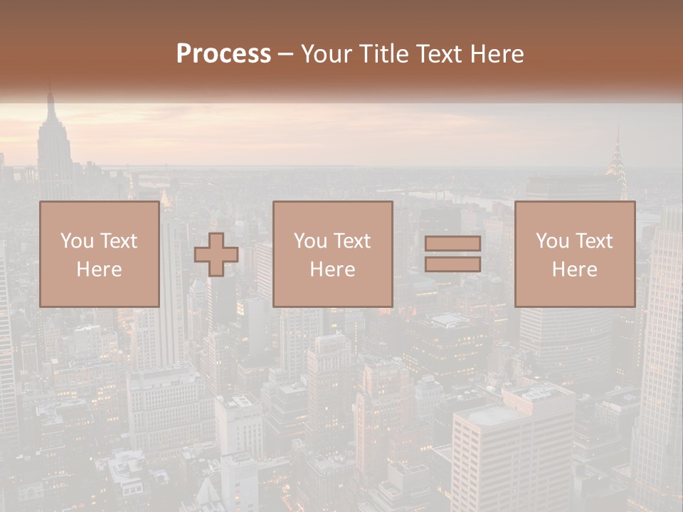 White Industry Electric PowerPoint Template