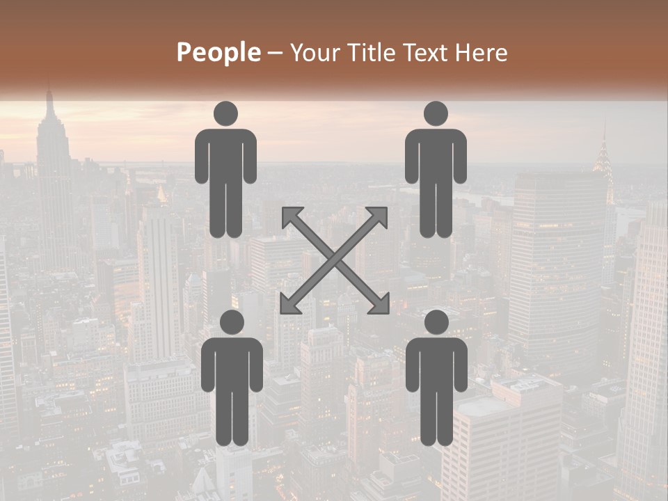 White Industry Electric PowerPoint Template