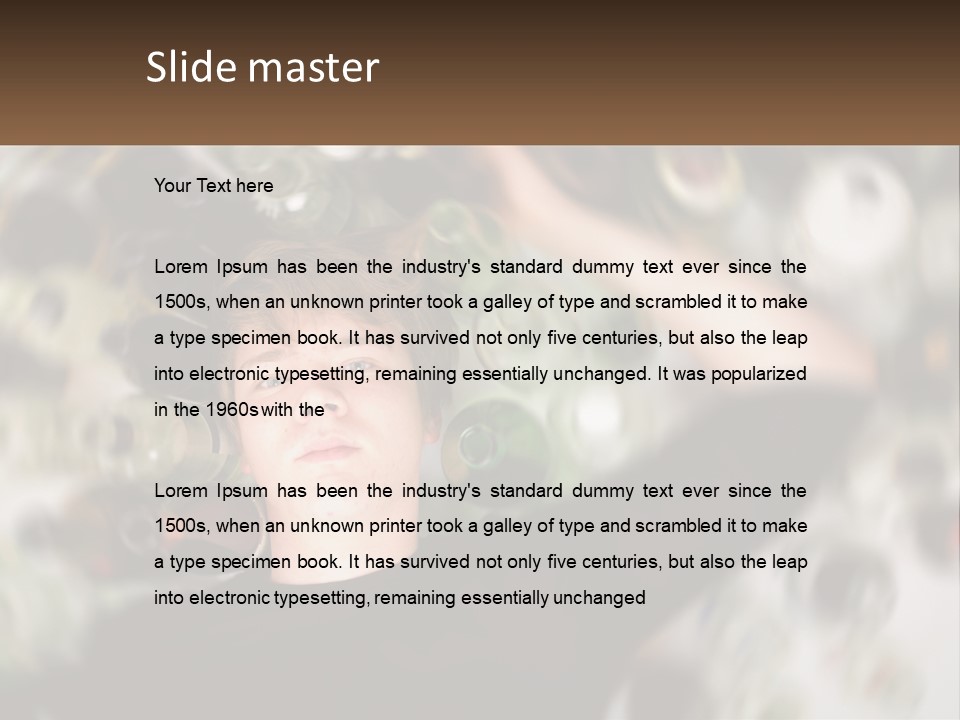 Temperature House Ventilation PowerPoint Template