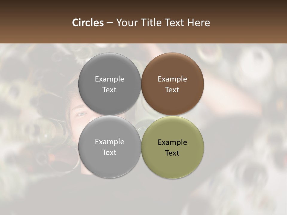 Temperature House Ventilation PowerPoint Template