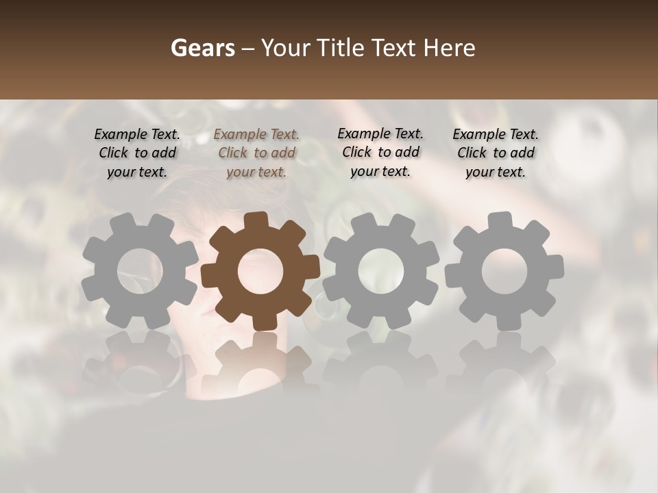 Temperature House Ventilation PowerPoint Template