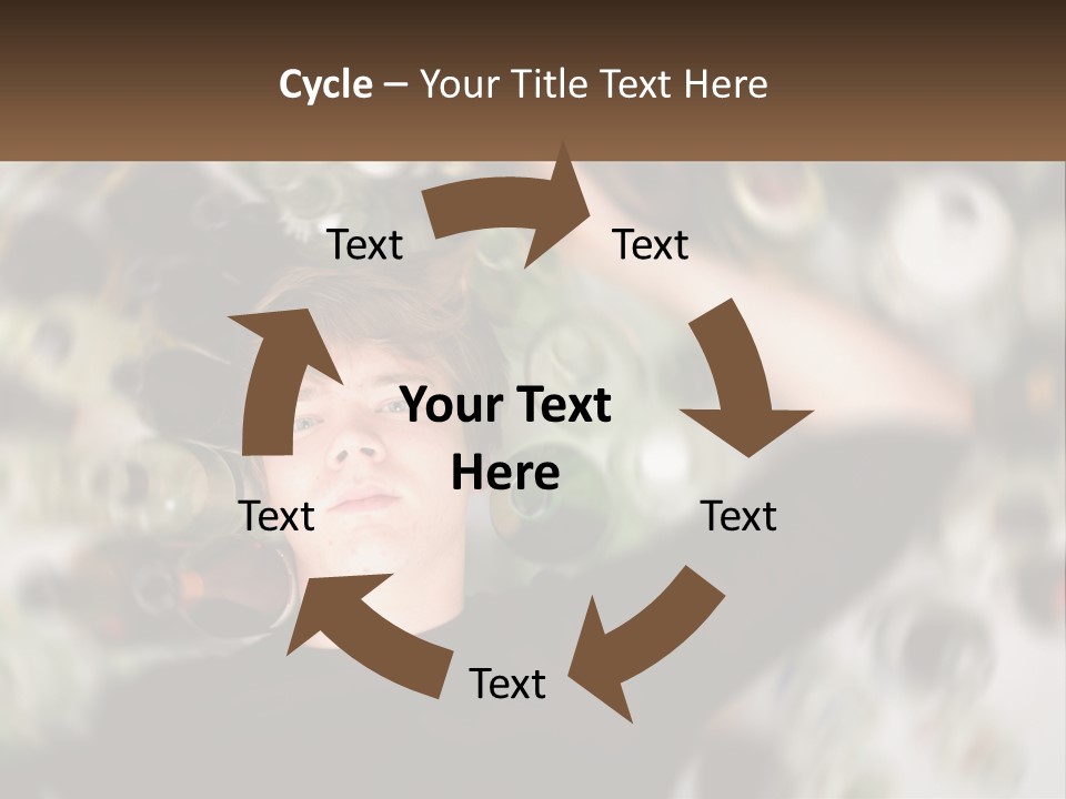 Temperature House Ventilation PowerPoint Template