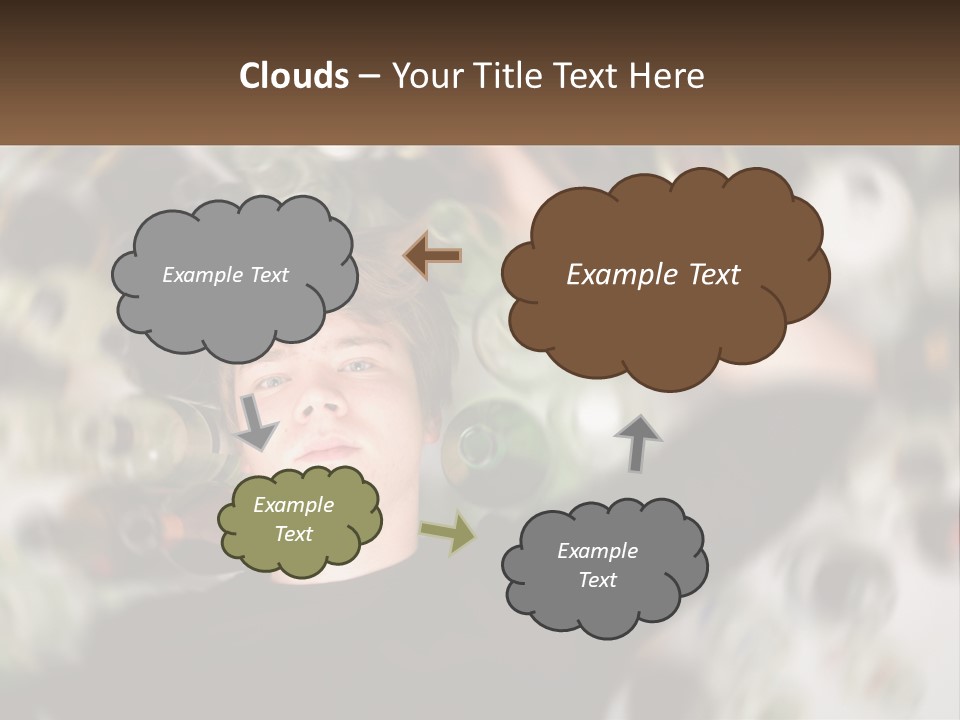 Temperature House Ventilation PowerPoint Template