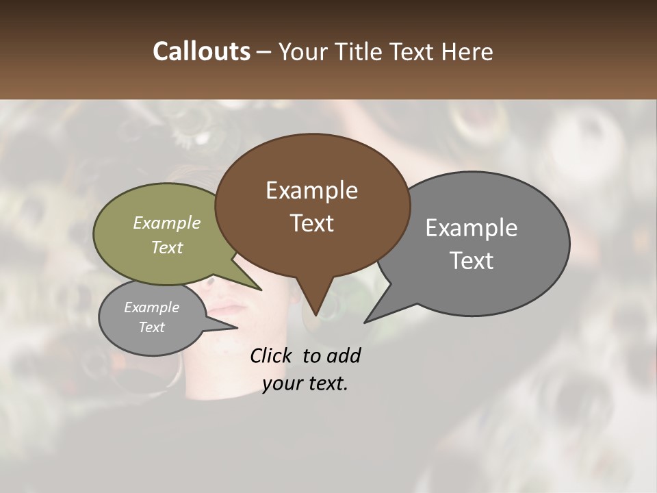 Temperature House Ventilation PowerPoint Template