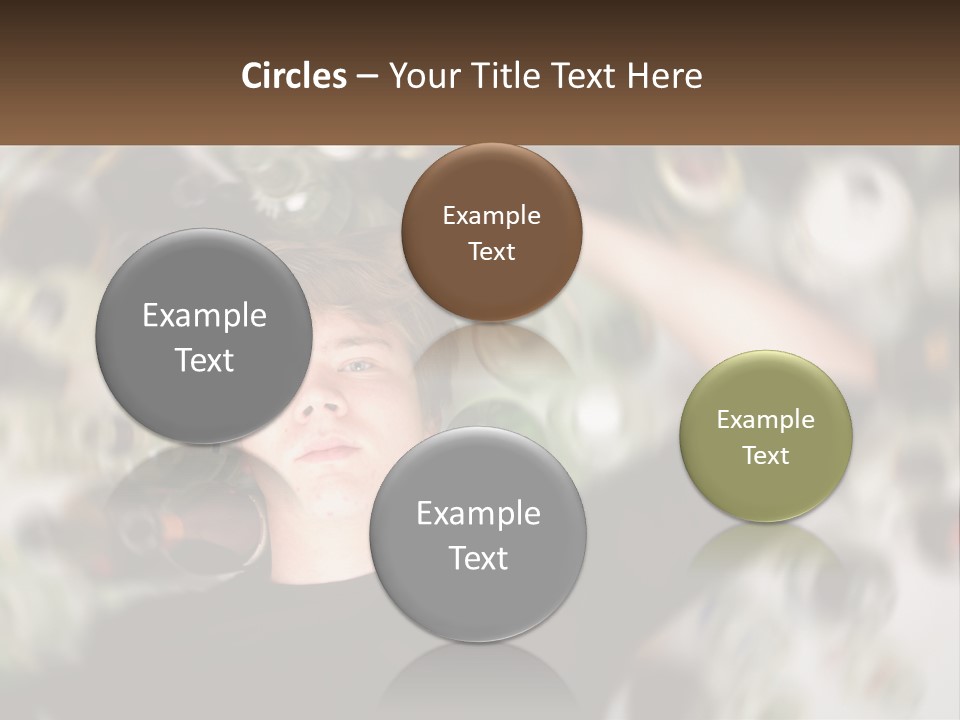 Temperature House Ventilation PowerPoint Template