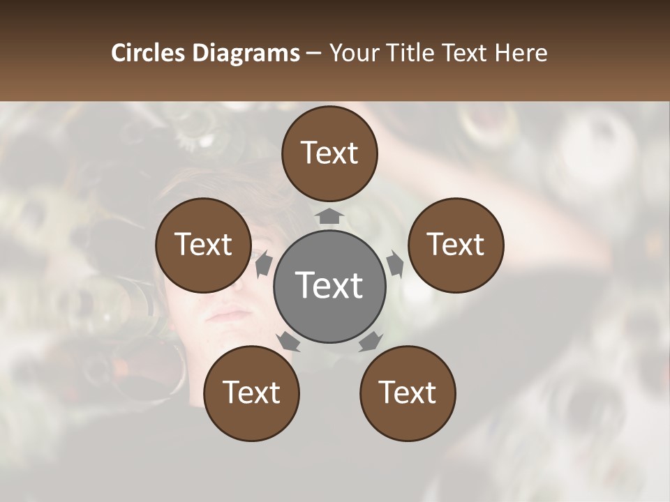 Temperature House Ventilation PowerPoint Template
