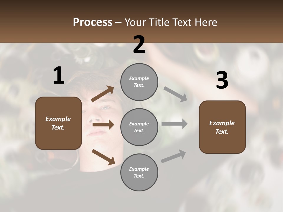 Temperature House Ventilation PowerPoint Template