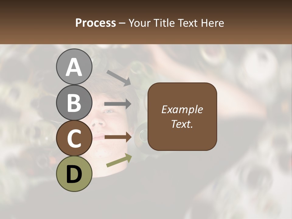 Temperature House Ventilation PowerPoint Template