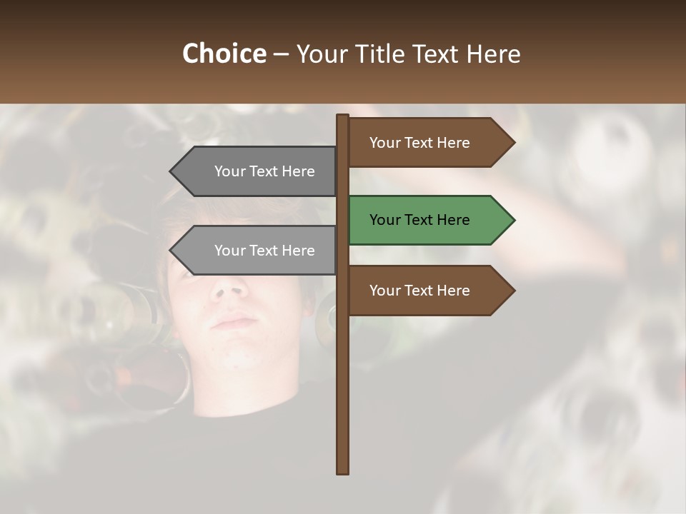 Temperature House Ventilation PowerPoint Template