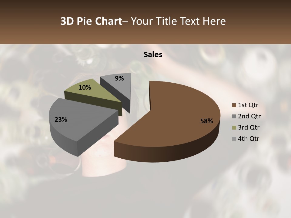 Temperature House Ventilation PowerPoint Template