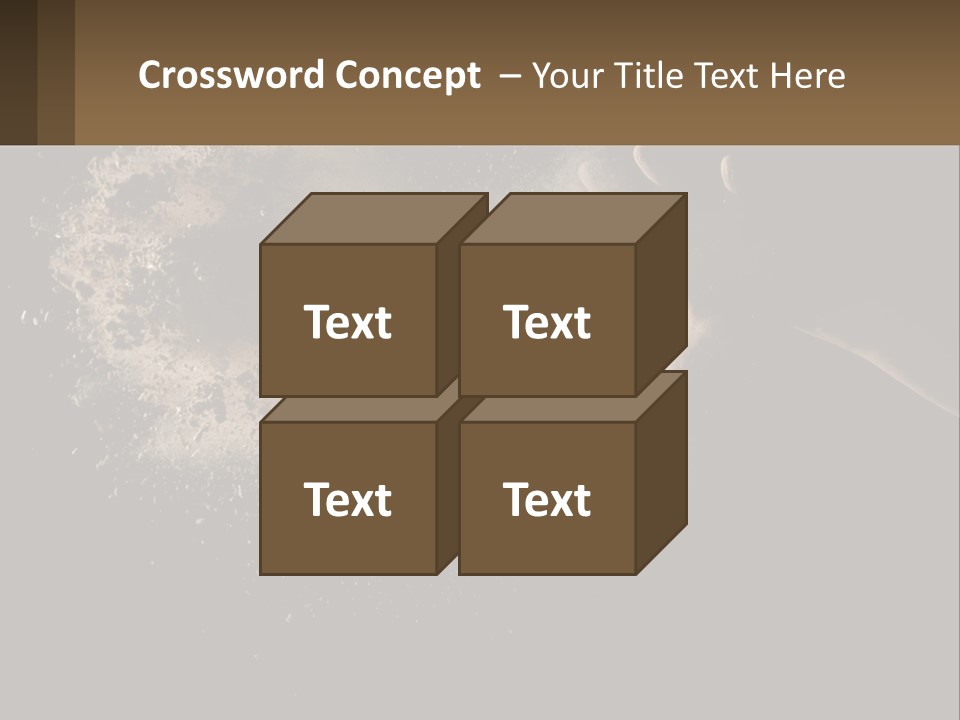 Cool White Switch PowerPoint Template