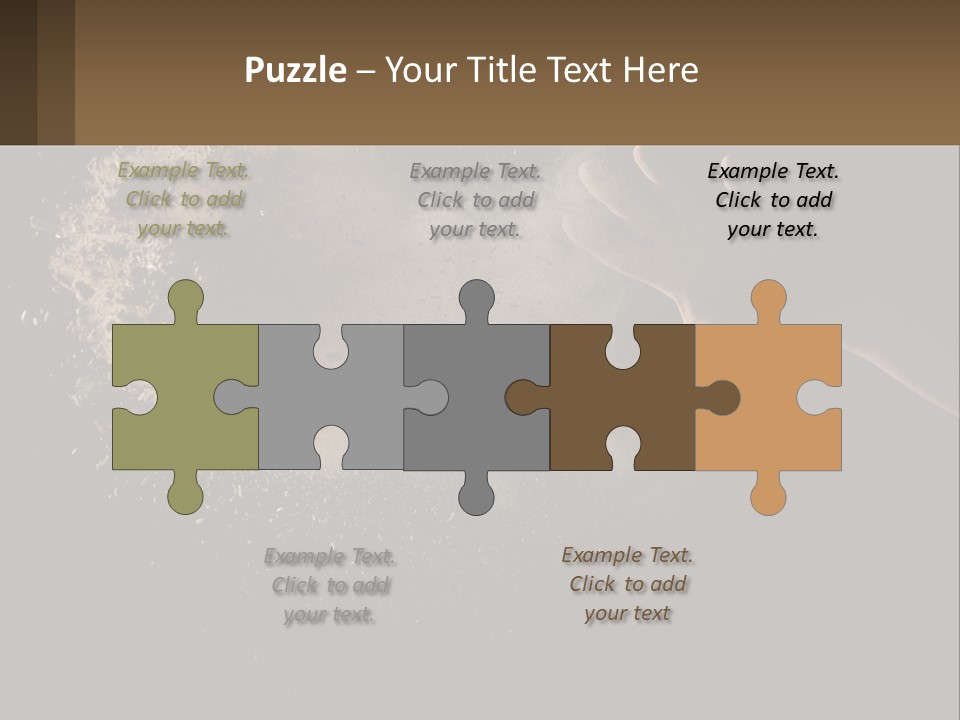 Cool White Switch PowerPoint Template