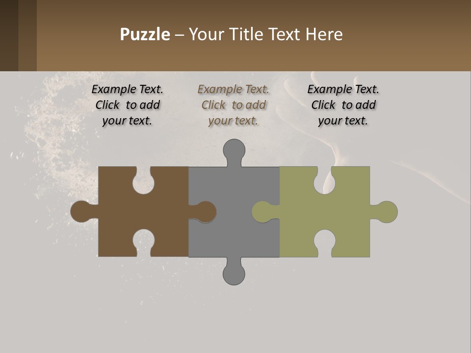 Cool White Switch PowerPoint Template