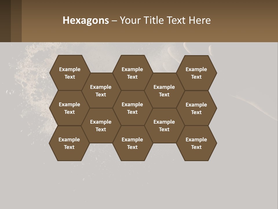 Cool White Switch PowerPoint Template