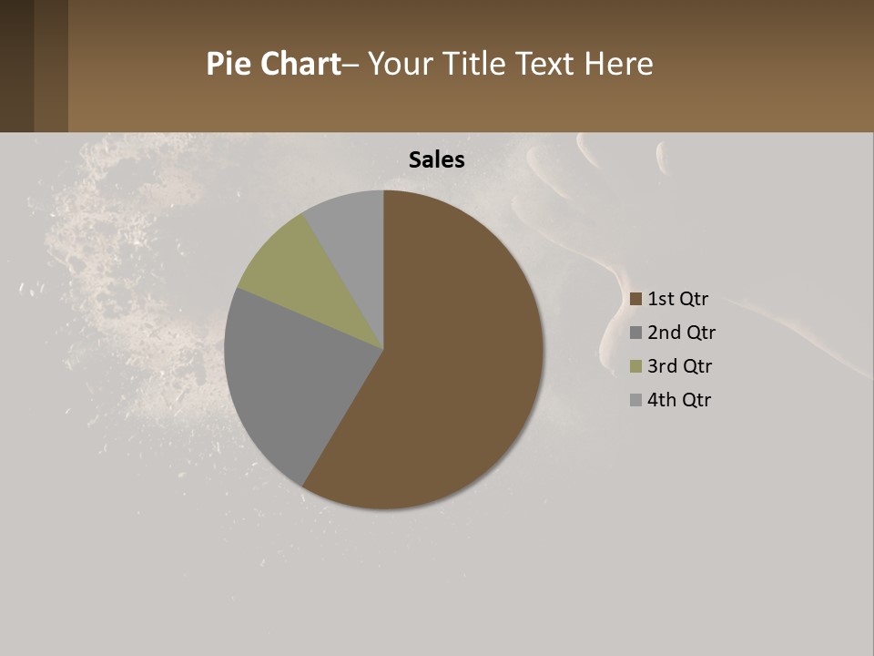 Cool White Switch PowerPoint Template