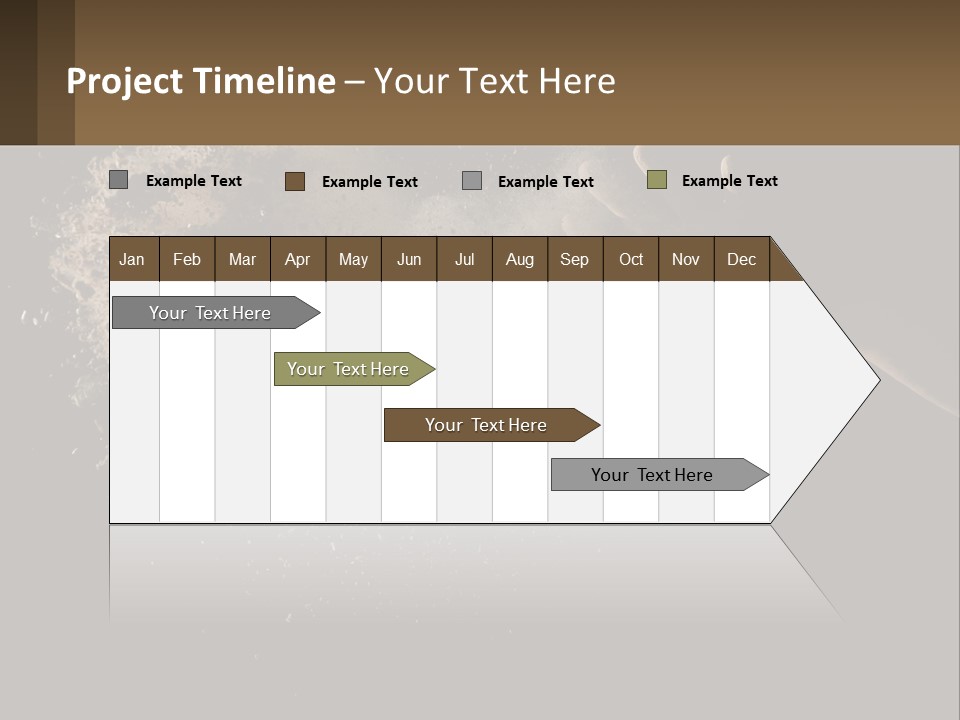 Cool White Switch PowerPoint Template