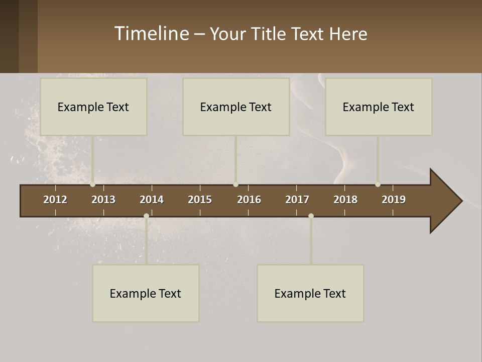 Cool White Switch PowerPoint Template