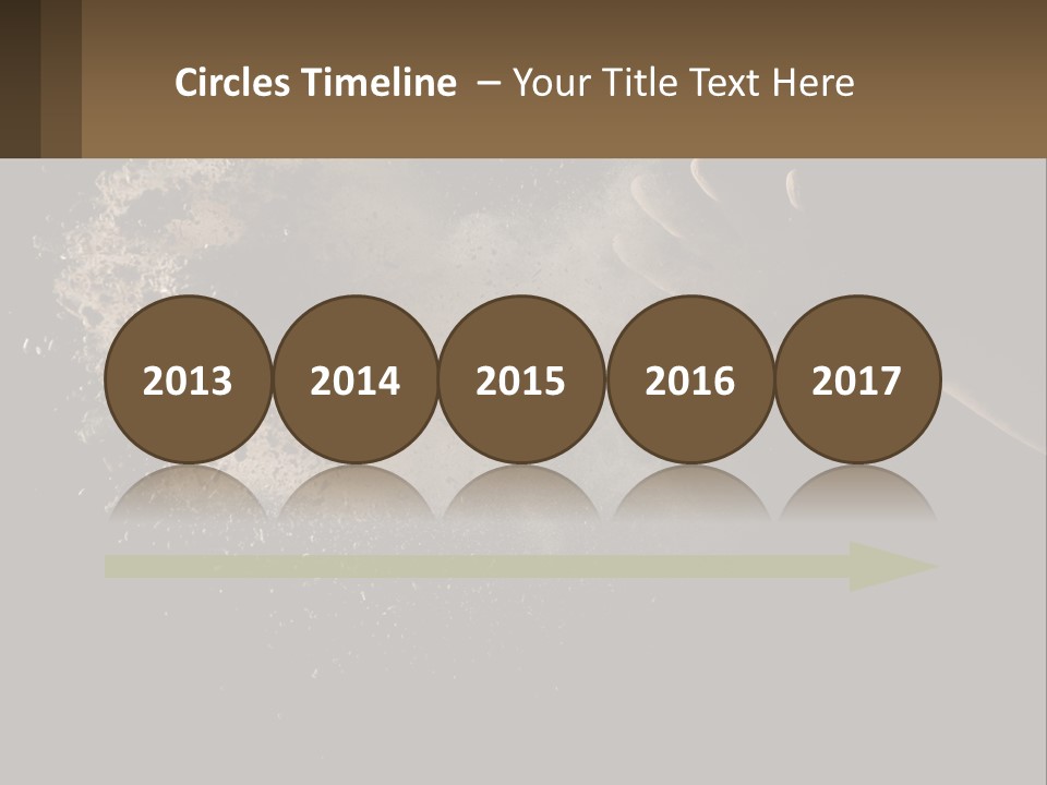 Cool White Switch PowerPoint Template