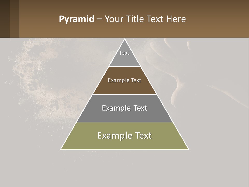 Cool White Switch PowerPoint Template