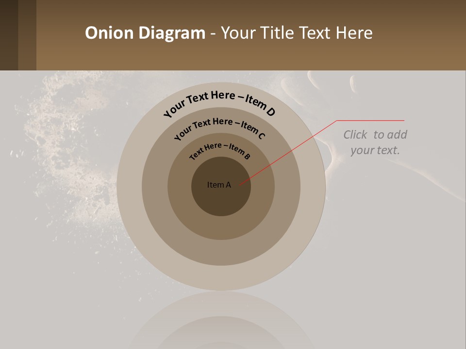 Cool White Switch PowerPoint Template
