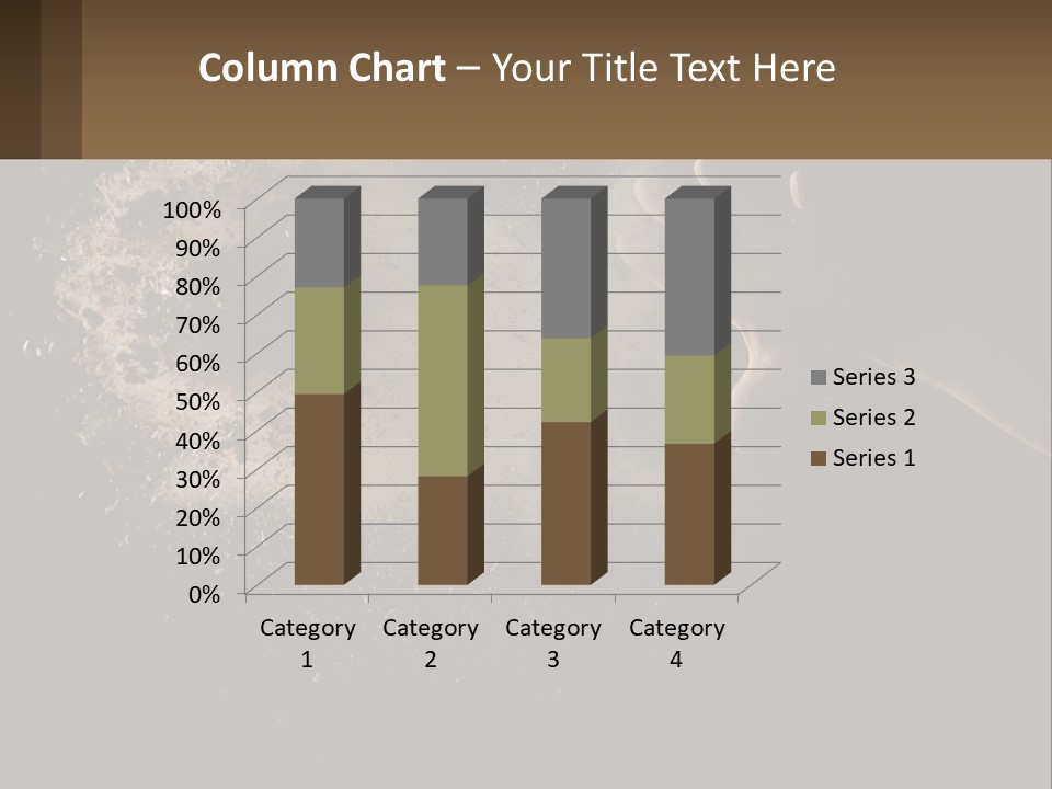 Cool White Switch PowerPoint Template
