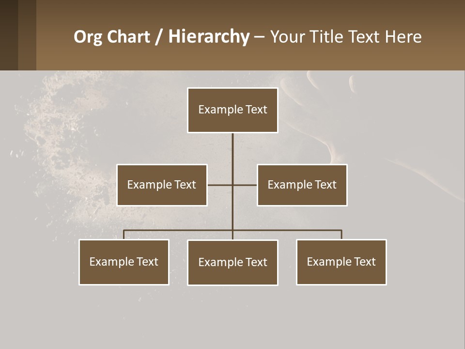 Cool White Switch PowerPoint Template