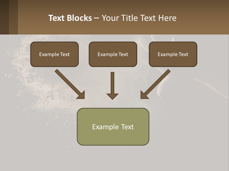 Cool White Switch PowerPoint Template