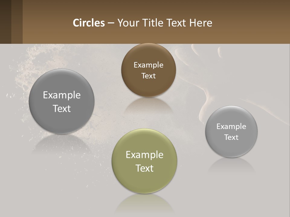 Cool White Switch PowerPoint Template