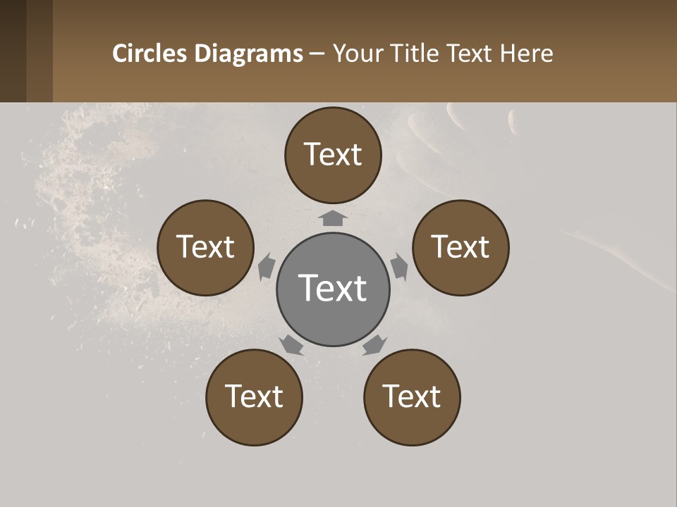 Cool White Switch PowerPoint Template