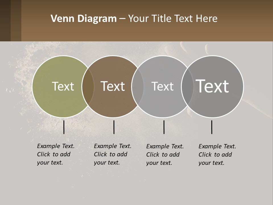 Cool White Switch PowerPoint Template