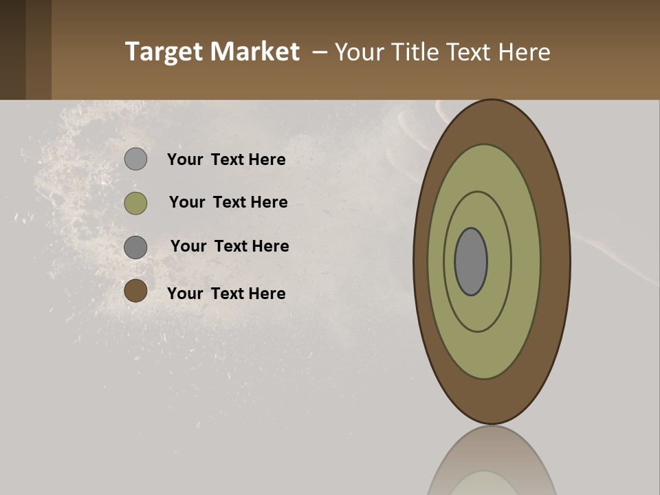 Cool White Switch PowerPoint Template