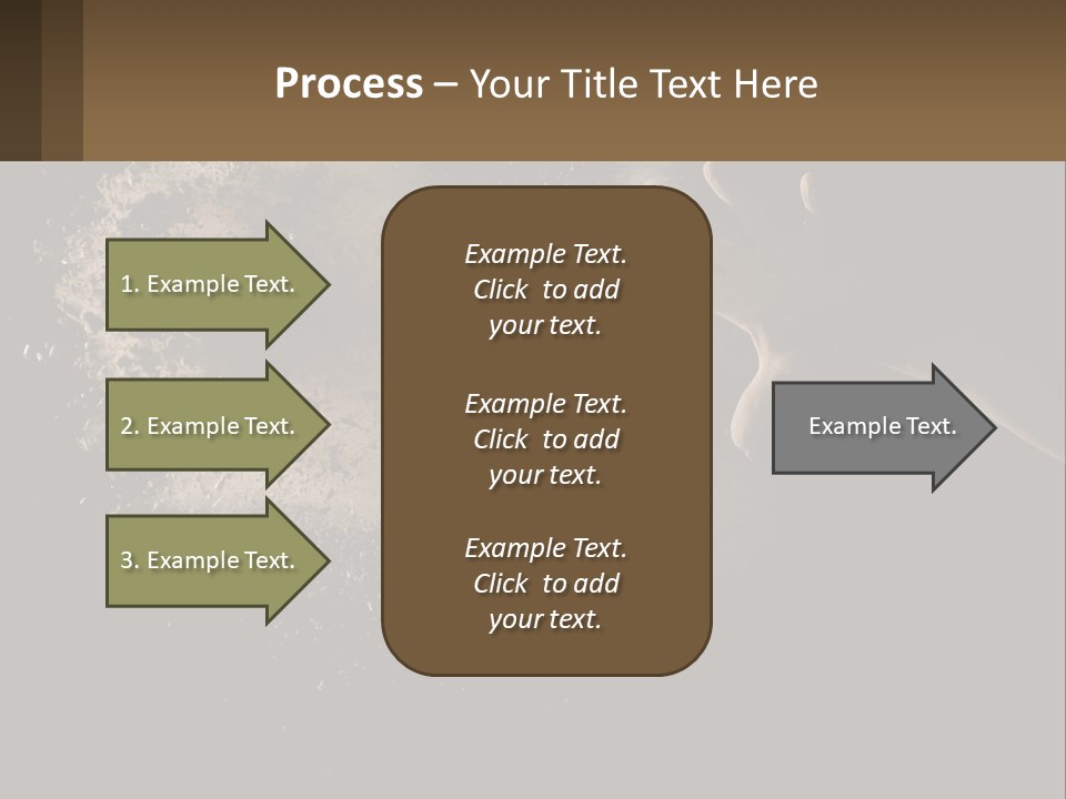 Cool White Switch PowerPoint Template