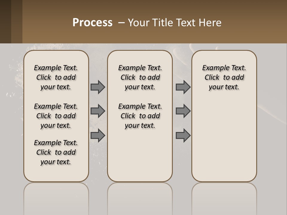 Cool White Switch PowerPoint Template