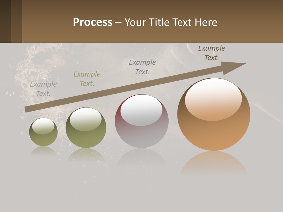 Cool White Switch PowerPoint Template