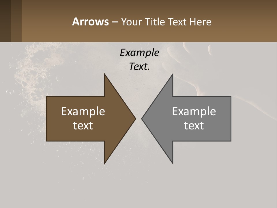 Cool White Switch PowerPoint Template
