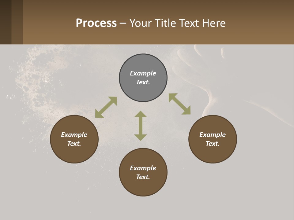 Cool White Switch PowerPoint Template