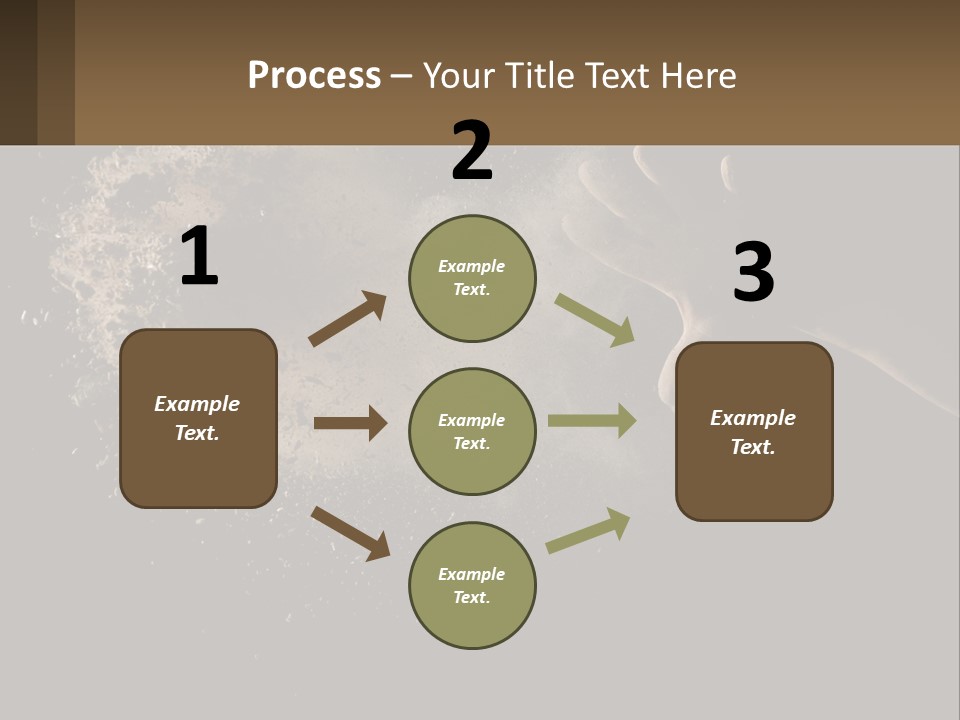 Cool White Switch PowerPoint Template