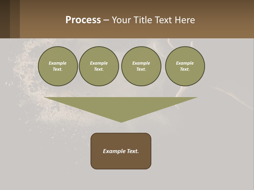 Cool White Switch PowerPoint Template