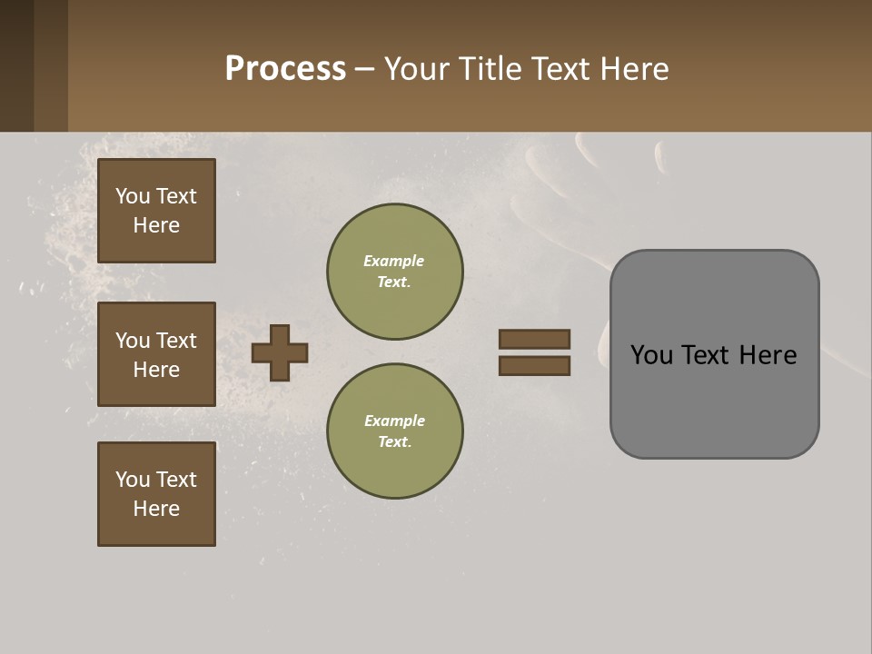 Cool White Switch PowerPoint Template