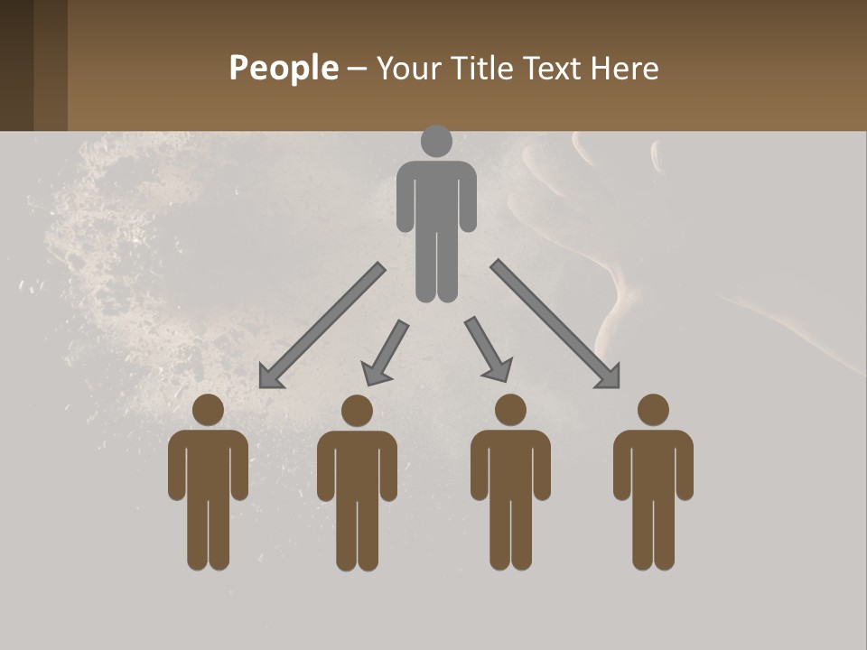 Cool White Switch PowerPoint Template