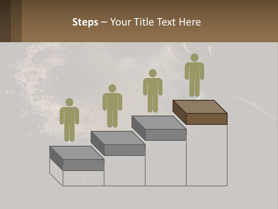 Cool White Switch PowerPoint Template