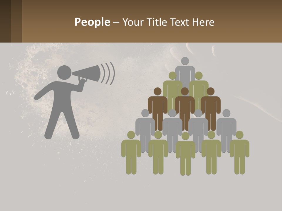 Cool White Switch PowerPoint Template