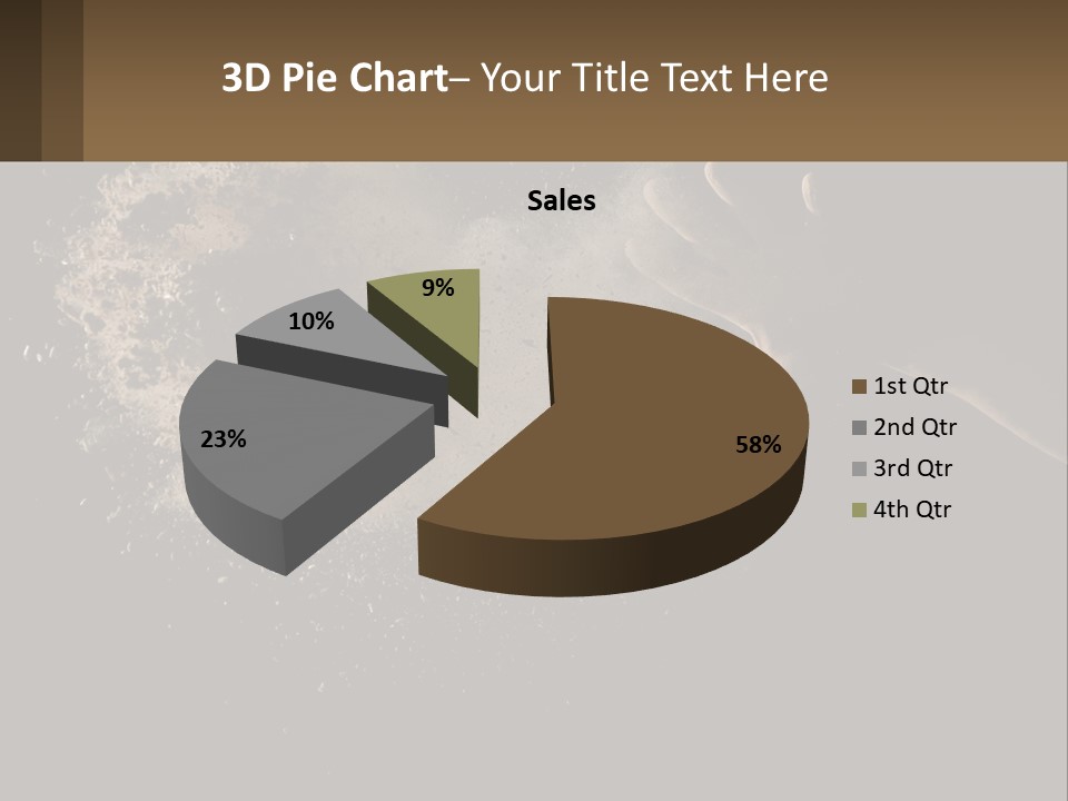 Cool White Switch PowerPoint Template