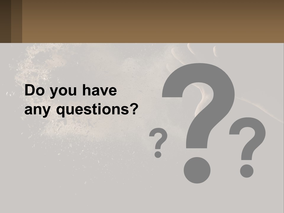 Cool White Switch PowerPoint Template