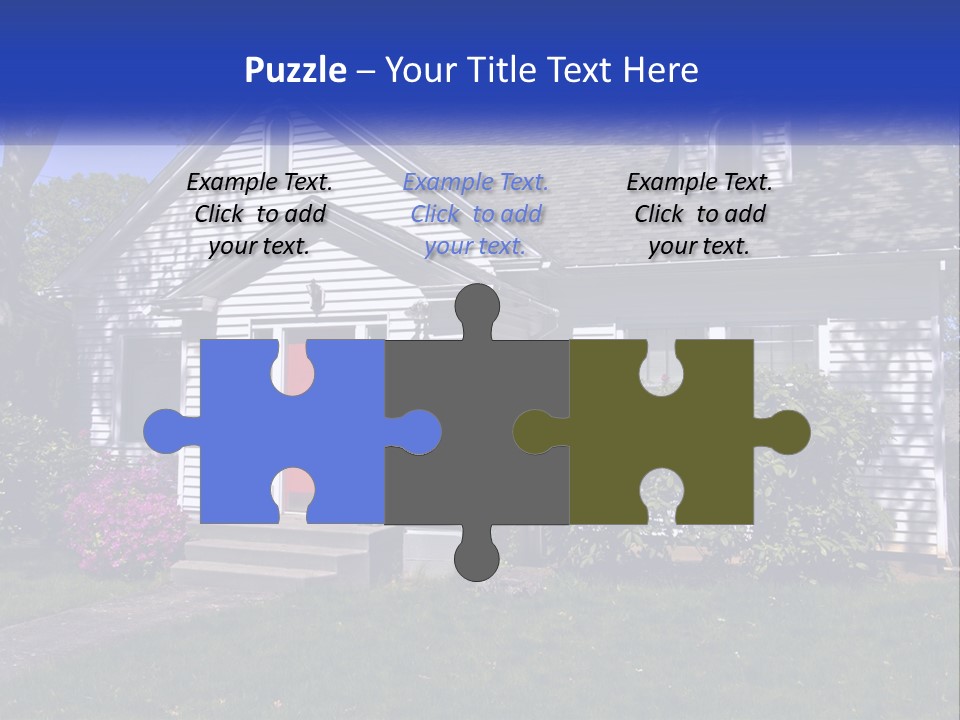 Cold Electric Part PowerPoint Template