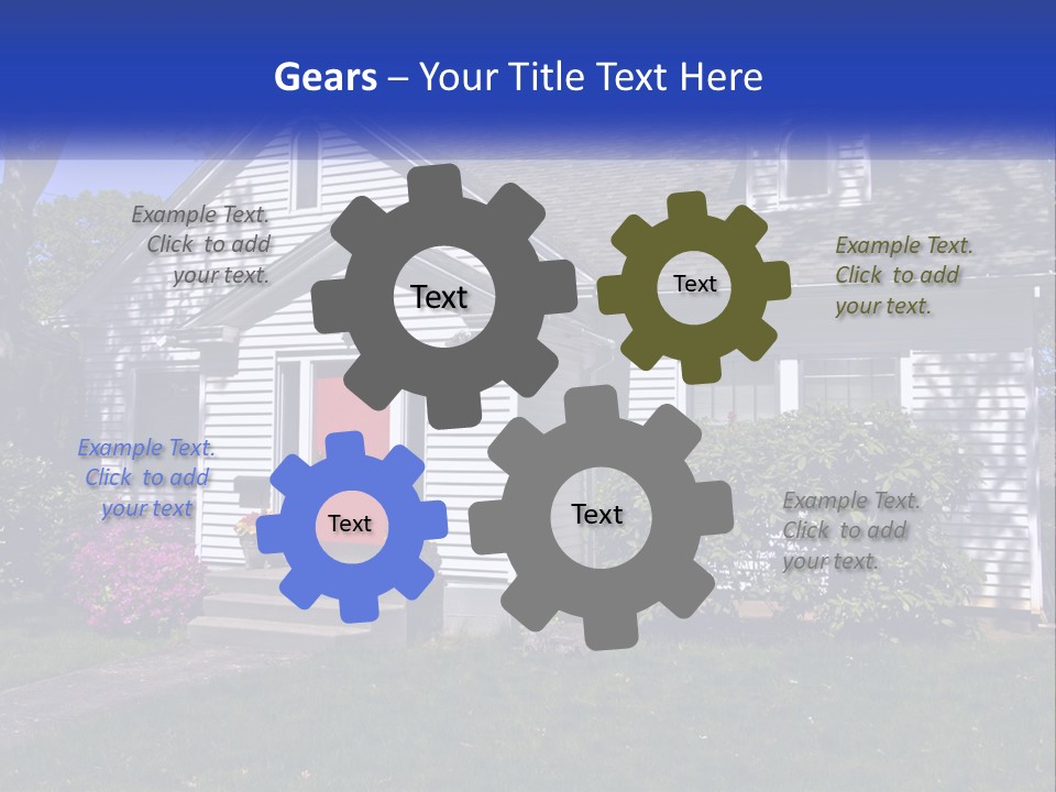 Cold Electric Part PowerPoint Template