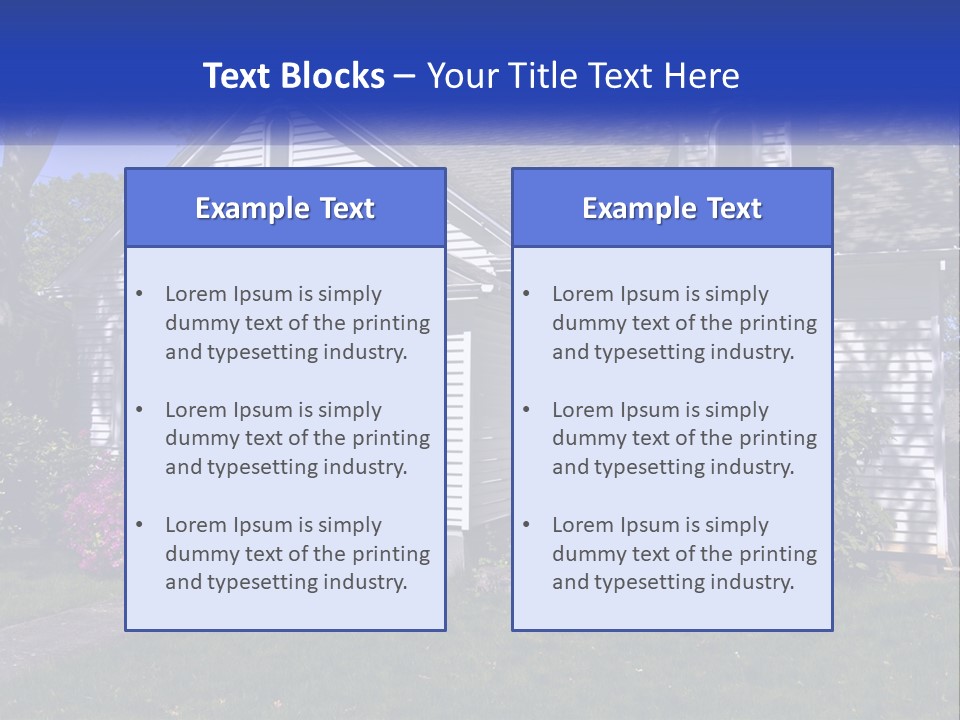 Cold Electric Part PowerPoint Template
